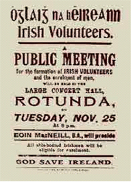 Irish Volunteers poster